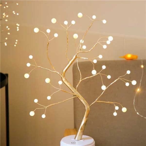 Led Copper Wire Light Bedroom Light - Image 5
