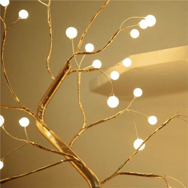 Led Copper Wire Light Bedroom Light - Image 6